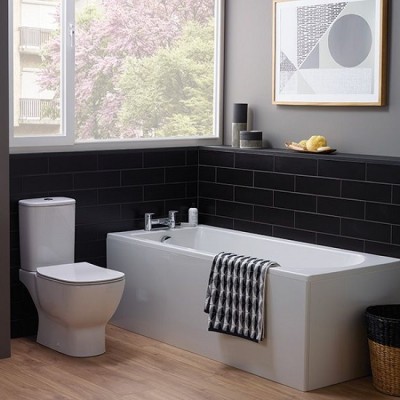 VAS WC TESI AQUABLADE, EVACUARE LATERALA, 66.5X36.5, ALB MAT